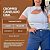 Cropped Canelado Lina Preto Plus SIze - Imagem 2