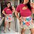 Cropped Canelado Lina Pink Plus SIze - Imagem 3
