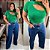 Cropped Canelado Lina Verde Bandeira Plus SIze - Imagem 3