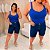 Alcinha Canelada Azul Royal Plus Size - Imagem 3