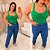 Alcinha Canelada Verde Bandeira Plus Size - Imagem 4