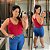 Alcinha Gripper Vermelho Plus Size - Imagem 1