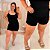 Short Malha Kd Preto Plus Size - Imagem 4