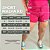 Short Malha Kd Azul Plus Size - Imagem 2