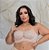 Tomara que Caia Nude Renda Plus Size - Imagem 1