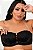 Tomara que Caia Preto Renda Plus Size - Imagem 1