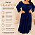 Vestido Ciganinha Manga Onça Plus Size - Imagem 2