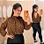 Blusa Manga Reina Onça Plus Size - Imagem 1