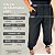 Calça Alfaiataria Lari Preto Plus Size - Imagem 4