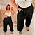 Calça Alfaiataria Lari Preto Plus Size - Imagem 2