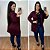 Cardigan Max Canelado Selena Vinho Plus Size - Imagem 2
