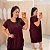 Vestido Indiano Vinho Plus Size - Imagem 1