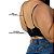 Cropped Bordado Renda Preto Plus Size - Imagem 4