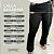 Calça Bailarina Suplex Preto Plus Size - Imagem 3