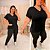 Vest Legging Básica Preta Plus Size - Imagem 2
