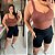 Alcinha Canelada Marrom Plus Size - Imagem 3