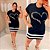 Vestido Animado Coração Plus Size - Imagem 4