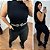Blusa Alana Garrafinha Modal Preto Plus Size - Imagem 2