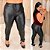 Calça Disco Preto Plus Size - Imagem 2