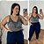 Alcinha Gripper Cinza Plus Size - Imagem 1