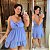 Vestido Susan Azul Jeans Plus Size - Imagem 1