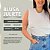 Blusa Canelada Juliete Azul Royal Plus Size - Imagem 3