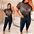 Blusa Tule Brilho Plus Size - Imagem 3