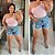 Blusa Nó Modal Rosa BB Plus Size - Imagem 2