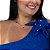 Blusa Bata Estrela Suzi Azul Plus Size - Imagem 3