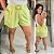 Short Alfaiataria Ayla Verde Plus Size - Imagem 1