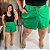Short Alfaiataria Francine Verde Plus Size - Imagem 3