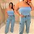 Top Faixa Lupita Azul BB Plus Size - Imagem 4