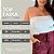 Top Faixa Branco Plus Size - Imagem 2