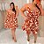 Vestido Susan Bege Estampado Terra Cota Plus Size - Imagem 3