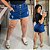 Short Saia Jeans B48 Cora Plus Size - Imagem 1