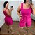 Conjunto Maya Pink Plus Size - Imagem 2