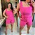Conjunto Maya Pink Plus Size - Imagem 3