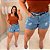Short Jeans Awa Jane Marmorizado Plus Size - Imagem 4