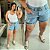 Short Jeans Awa Marisa Destroyed Plus Size - Imagem 1