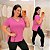 Vest Legging Básica Fúcsia Plus Size - Imagem 1