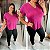 Vest Legging Básica Fúcsia Plus Size - Imagem 3