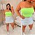 Top Faixa Lupita Verde Neon Plus Size - Imagem 3