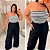 Top Faixa Lupita Listra Preta Plus Size - Imagem 4