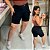 Bermuda Jeans B48 Sonia Cargo Preta Plus Size - Imagem 1