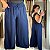 Calça Pantalona Sueli Azul Marinho Plus Size - Imagem 1