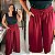 Calça Pantalona Sueli Marsala Plus Size - Imagem 1