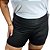 Short Cirre 3D Preto Plus Size - Imagem 3