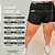 Short Cirre 3D Preto Plus Size - Imagem 3