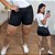 Short Cirre 3D Preto Plus Size - Imagem 1