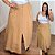 Saia Longa Daniela Bege Plus Size - Imagem 1